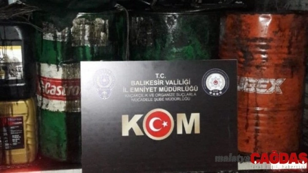 Polisten akaryakıt operasyonu