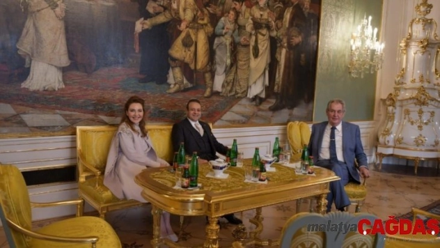 Prag Büyükelçisi Bağış, güven mektubunu Çekya Cumhurbaşkanına sundu