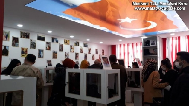 Proje okulunda Şehitler Müzesi oluşturuldu