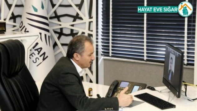 Proje toplantısı telekonferans yapıldı