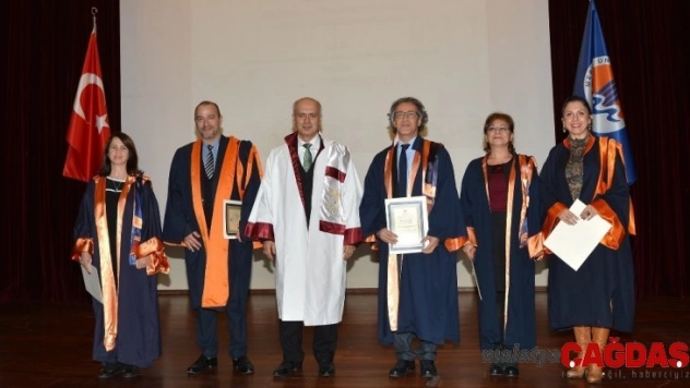 Proje ve uluslararası yayın sahibi öğretim elemanlarına teşekkür belgesi verildi