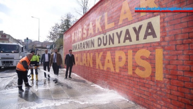 Pursaklar'da korona virüs seferberliği