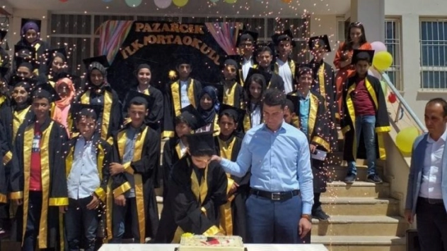 Pütürge de ayran şenliği ve mezuniyet töreni