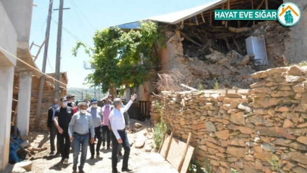 Pütürge'de hasar tespit çalışmaları başladı