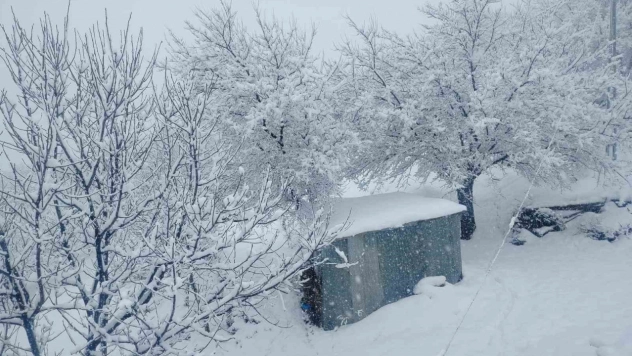 Pütürge'de kar kalınlığı 1 metreye yaklaştı