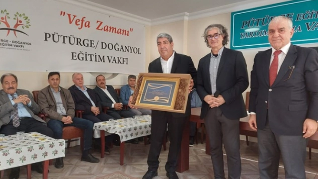 Pütürge-Doğanyol Eğitim Vakfı'nın 2. 'Vefa Zamanı' Etkinliği Yapıldı