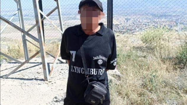 Radyo vericisinin kablolarını çalan şahsa suçüstü