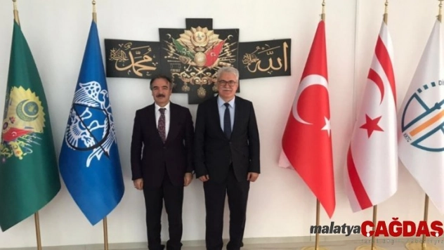 Rektör Bağlı'dan KKTC Din İşleri Başkanı Prof. Dr. Atalay'a ziyaret