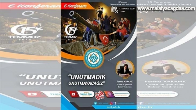 Rektör Karabulut 15 Temmuz ruhuna sahip çıkacağız