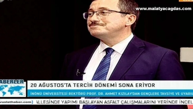 Rektör Kızılay'dan tercih önerisi