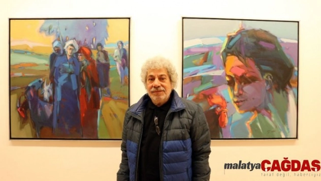 Ressam Turhan Ekici'nin sergisine ilgi