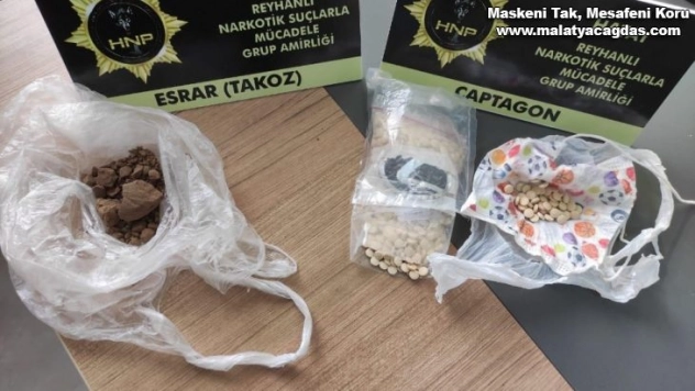 Reyhanlı'da uyuşturucu operasyonu