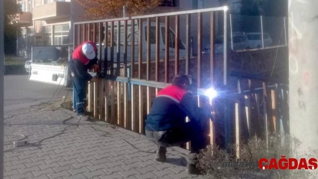 Riskli derede korkuluk önlemi