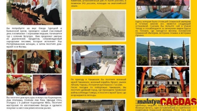 Rus basını Çanakkale turizmini inceliyor