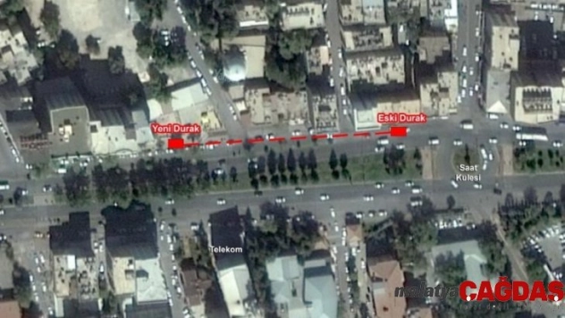 Saat Kulesi kavşağındaki yoğunluk azaltılacak