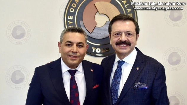 Sadıkoğlu TOBB'un 69. kuruluş yıl dönümünü kutluyorum