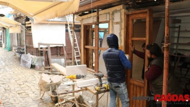 Safranbolu'da tarihi dükkanlar restore ediliyor