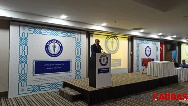 Sağlık-Sen teşkilat toplantısında bir araya geldi