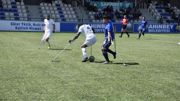 Şahinbey Ampute'den 8-0'lık farklı galibiyet