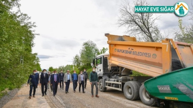 Şahnahan Mahallesi'nin alt yapısı yenilendi