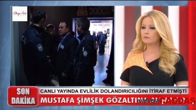 Sahte evlilik çetesi liderine canlı yayında gözaltı