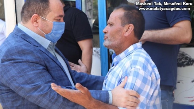 Salih Ekinci, esnafı dinledi belediyenin çalışmalarını anlattı