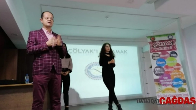 Salihli'de öğrencilere çölyak hastalığı anlatıldı