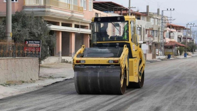 Samandağ'a 11 kilometre beton asfalt