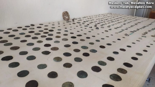 Samandağ'da tarihi eser operasyonu