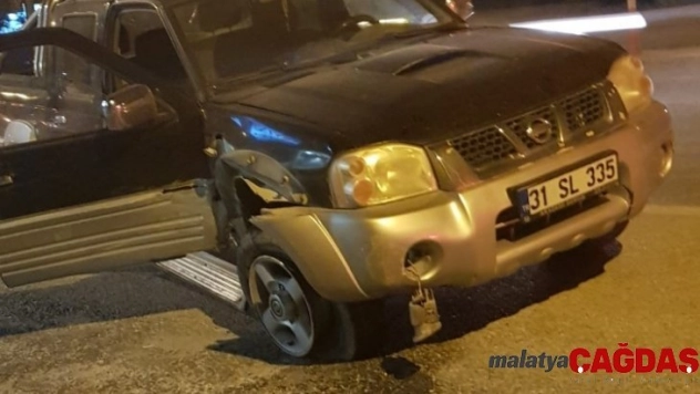 Samandağ'da trafik kazası: 5 yaralı