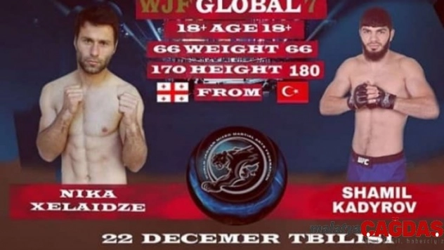 Şamil Kadirov Gürcistan'dan 'altın kemer' ile döndü