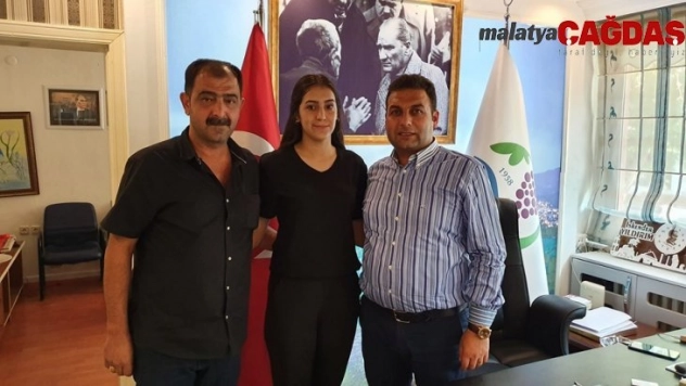 Şampiyon sporcu Başkan Yıldırımı ziyaret etti
