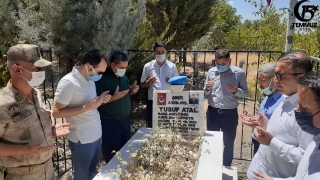 Samsat'ta 15 Temmuz programı mevlit ve şehitlik ziyareti ile başladı