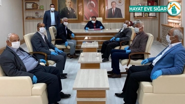 Samsat'ta Belediye meclis toplantısı yapıldı