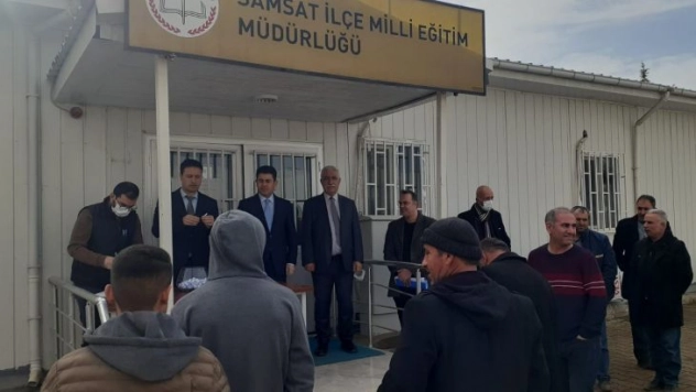 Samsat'ta TYP kuraları çekildi