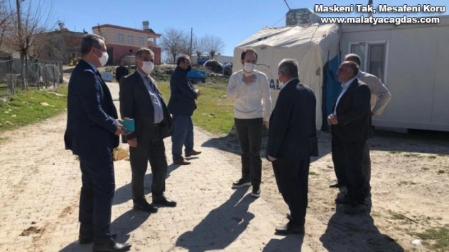 Samsat'ta yapılacak çalışmalar planlanıyor