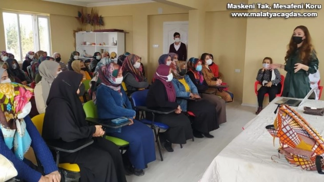 Samsatlı kadınlara sağlıklı beslenme eğitimi verildi