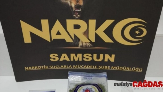 Samsun'da uyuşturucu operasyonu: 2 gözaltı