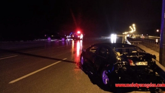 Samsun'da trafik kazası: 4 yaralı