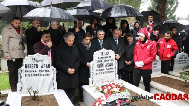 Samsunspor, 31 yıl önceki kazada vefat eden teknik adam ve futbolcuları andı