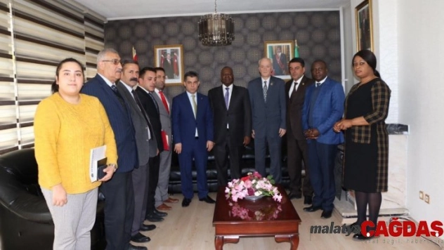 SANKON'dan Kongo Cumhuriyeti Büyükelçiliğine ziyaret