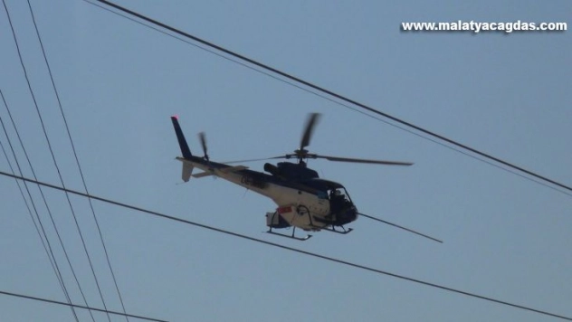 Şanlıurfa'da 'helikopter tellere takıldı' paniği