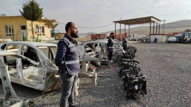 Şanlıurfa'da 2 milyonluk change araç operasyonuna 5 tutuklama