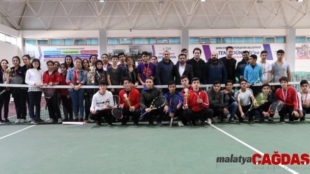 Şanlıurfa'da 2020'nin ilk tenis turnuvası düzenlendi