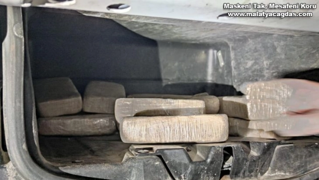 Şanlıurfa'da 38 kilo 850 gram eroin ele geçirildi