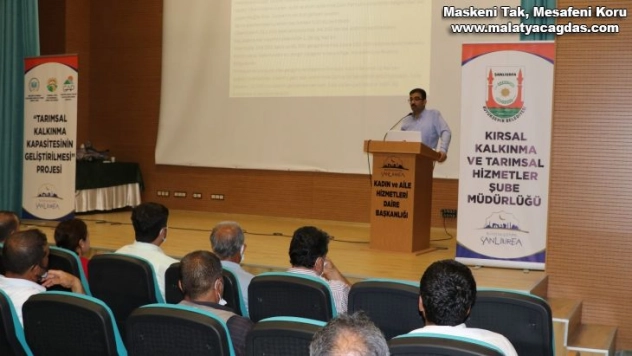 Şanlıurfa'da çiftçilere arı yetiştiriciliği eğitimi