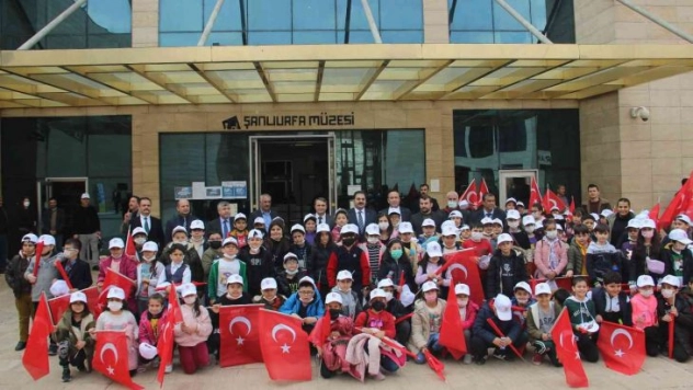 Şanlıurfa'da çocuklar tarihe yolculuk yapıyor