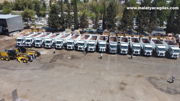 Şanlıurfa'da daha iyi hizmet için araç filosu güçlendirildi