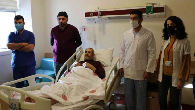Şanlıurfa'da felçli hasta yapılan operasyonla sağlığına kavuştu
