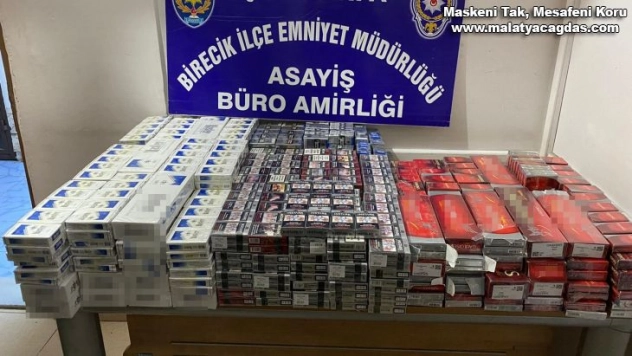 Şanlıurfa'da gümrük kaçağı bin 760 paket sigara ele geçirildi